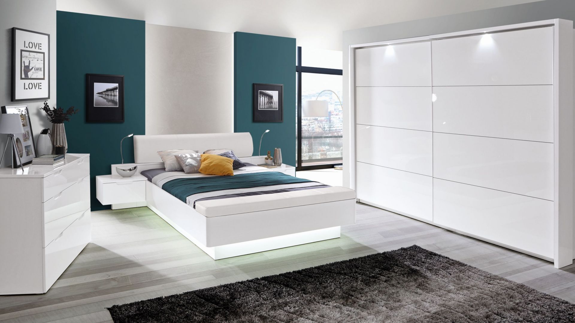 Sypialnia w bieli - stwórz eleganckie i modne wnętrze!