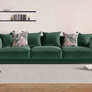 Sofa tapicerowana tkaniną "Jungle" firmy Davis. Fot. Davis