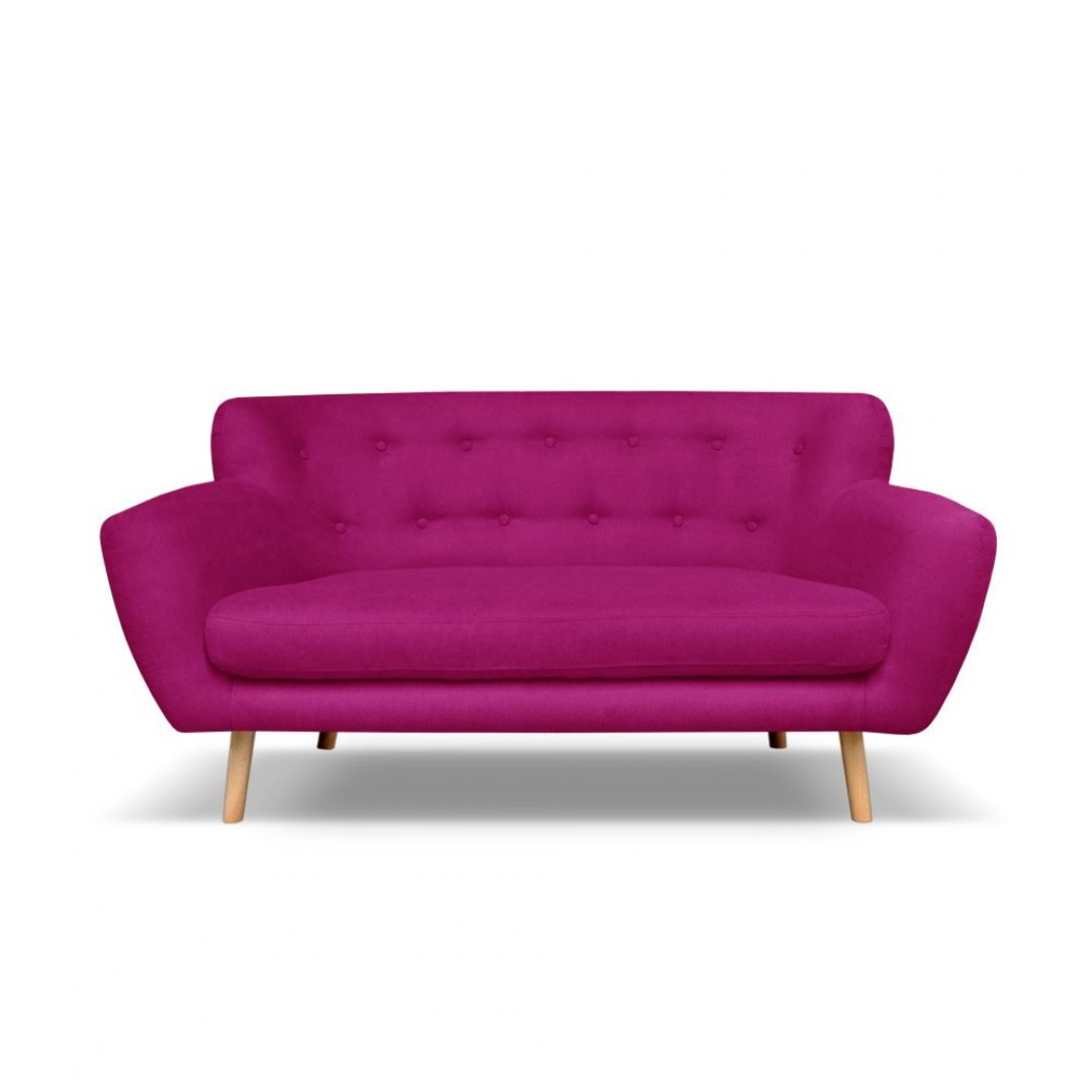 Fuksjowa sofa trzyosobowa Cosmopolitan design London, Bonami.pl