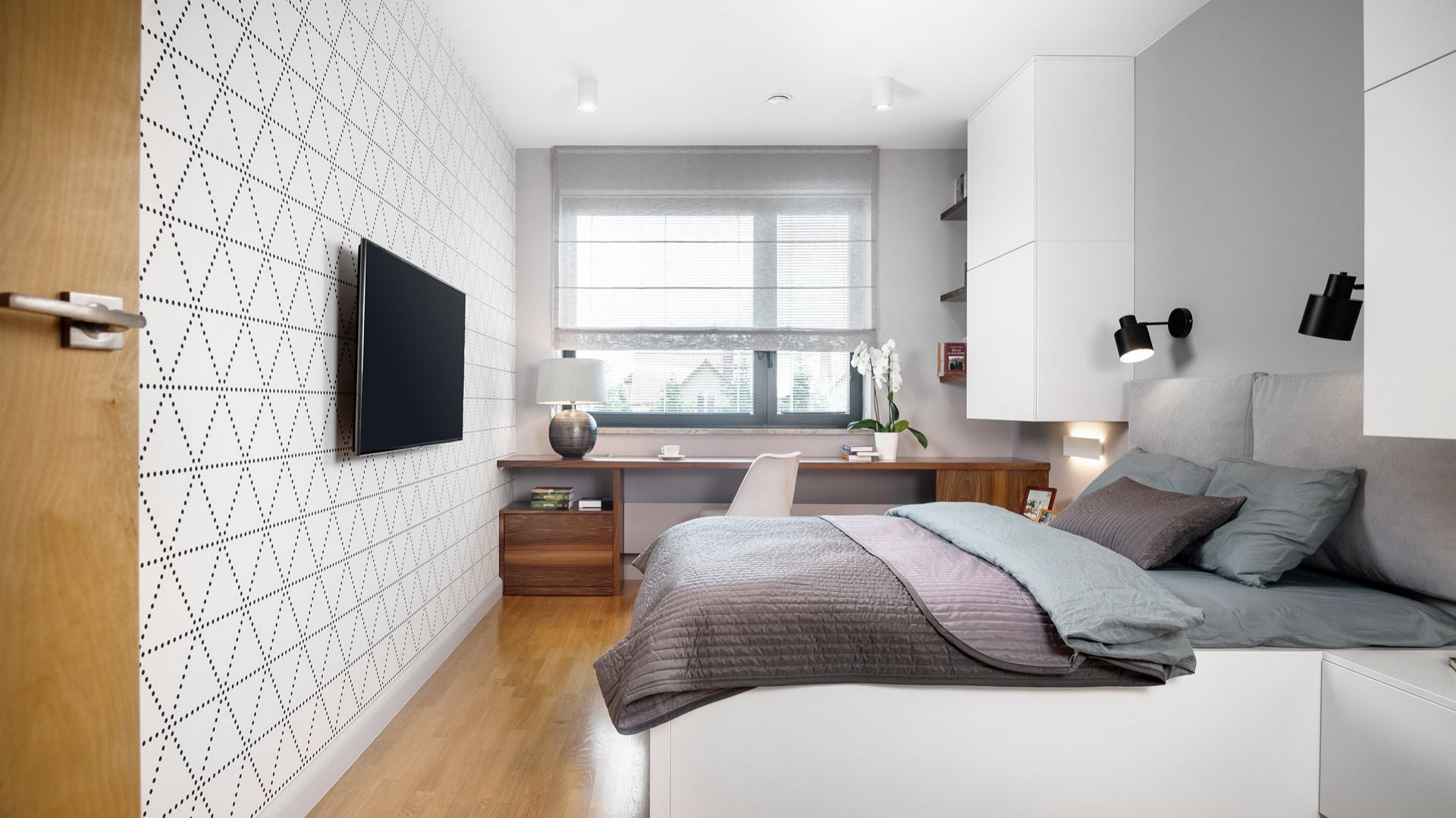 Urządzamy sypialnię - zobacz 20 ciekawych pomysłów z polskich mieszkań!