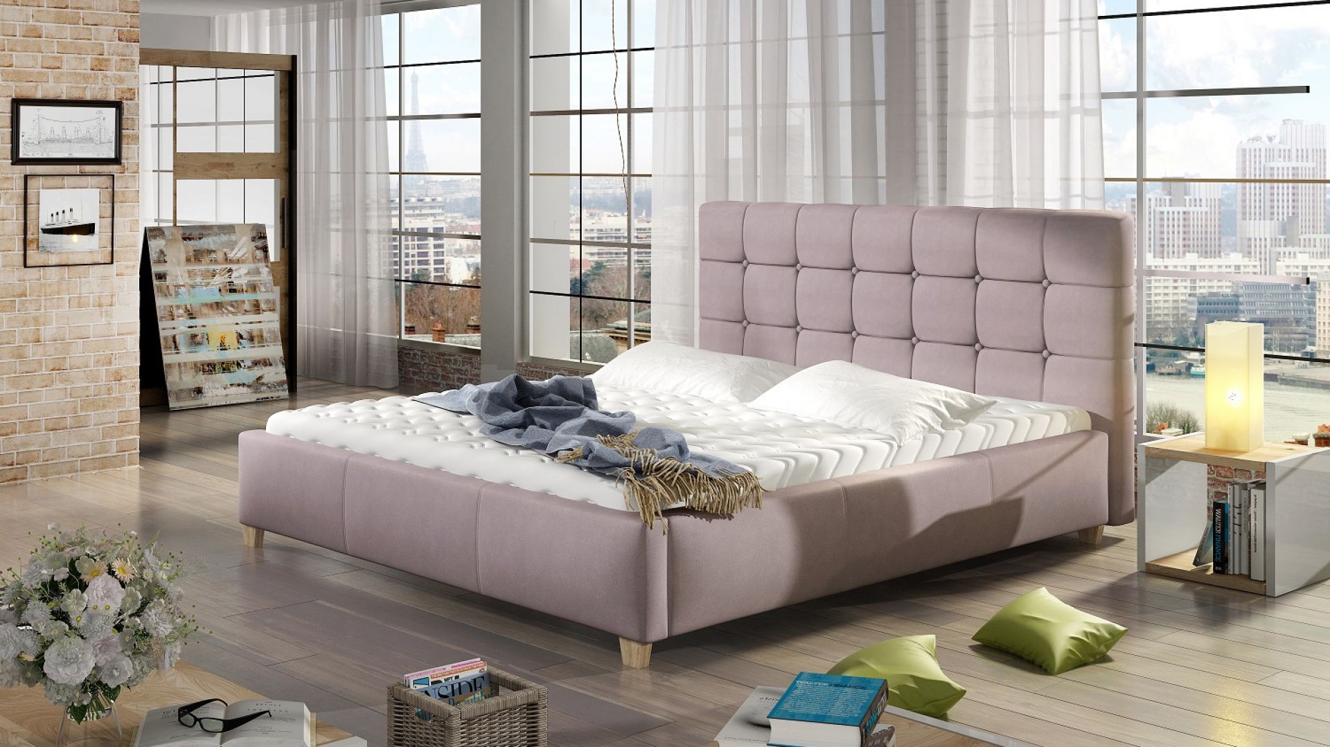 Jak zaaranżować sypialnię w stylu soft-loft?