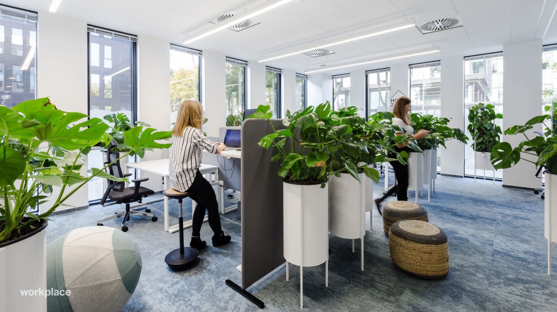 Biuro firmy Nordea. Fot. Workplace Solutionsmat. pras. Workplace SolutionsWE_Nordea_Greenest_3.jpg