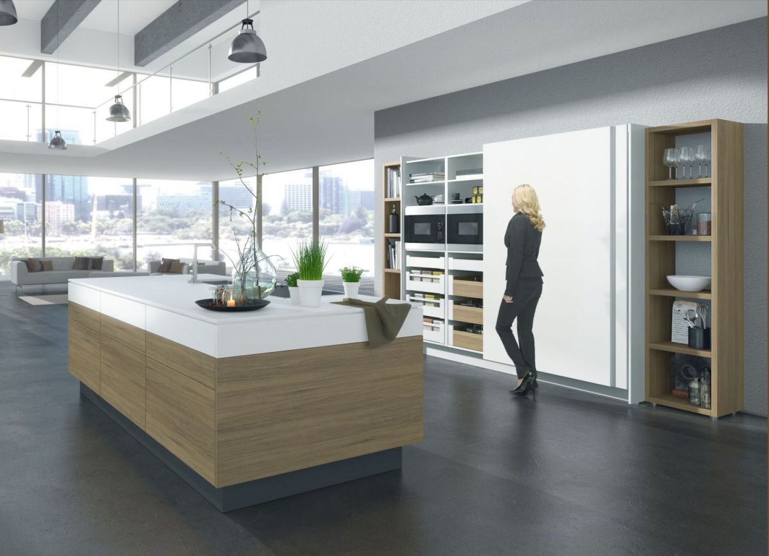 System InLine XL do kuchni. Fot. Hettich
