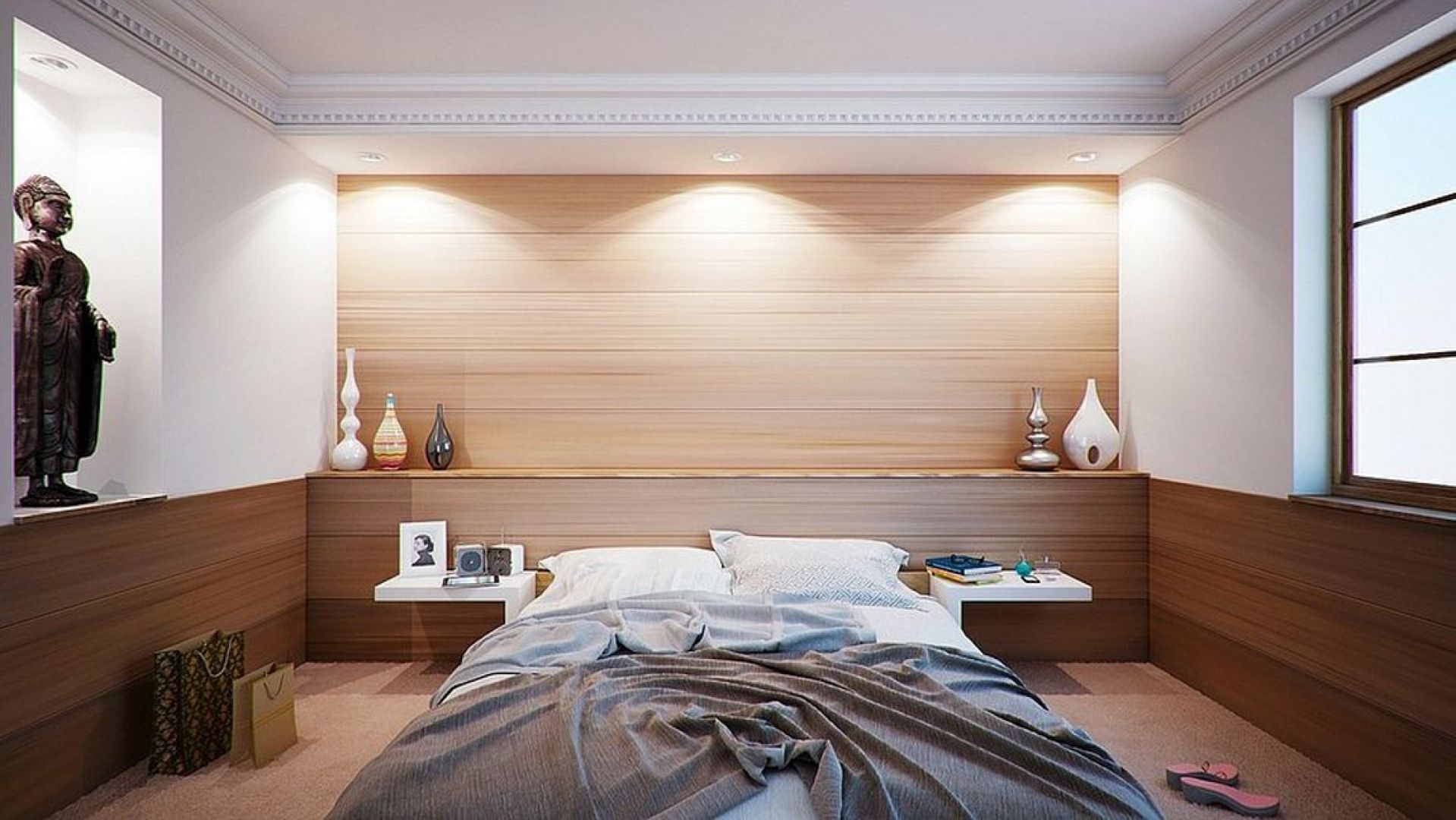 Kolorystykę i materiał łóżka uzależniamy od stylu, w jakim chcemy urządzić sypialnię. Fot. Materiały prasowe