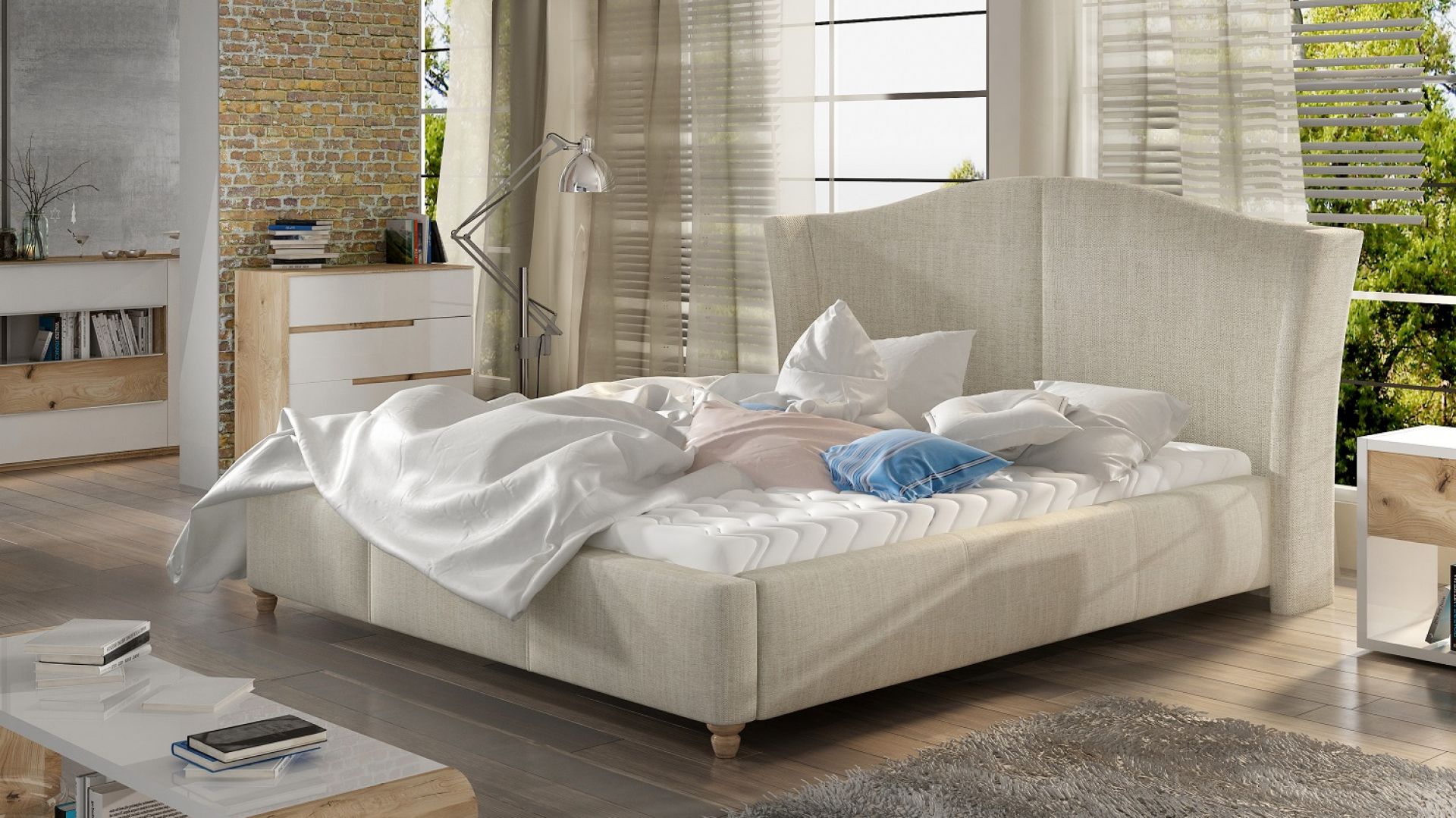 Łóżka do sypialni - wybierz kolekcje w wakacyjnych kolorach