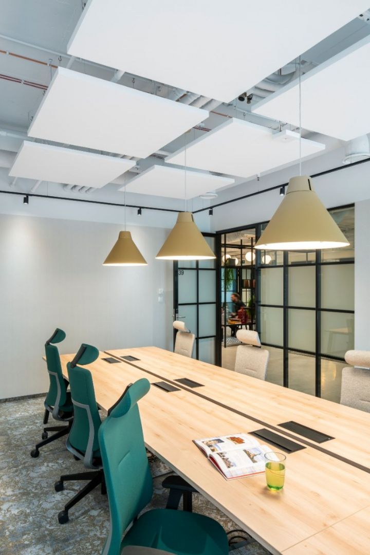 Biuro coworkingowe Solutions Rent. Projekt: The Design Group. Fot. Solutions Rent