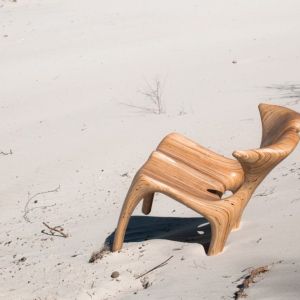 Krzesło "Dune" - projekt Cyryla Zakrzewskiego. Fot. Cyryl Zakrzewski