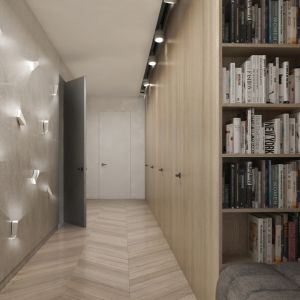 Wnętrze Corner House (korytarz). Projekt: 3DProjekt. Fot. 3DProjekt