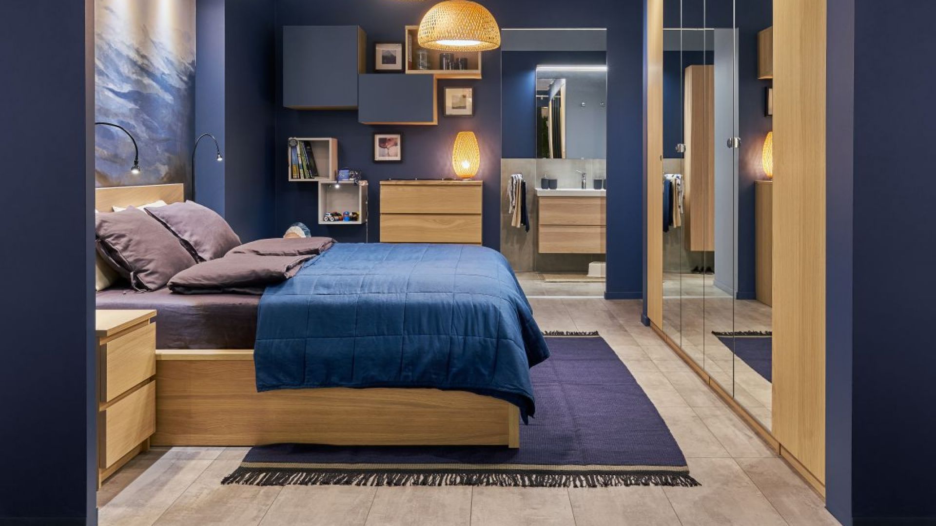 Sypialnia marki IKEA. Fot. Kuba Certowicz/IKEA