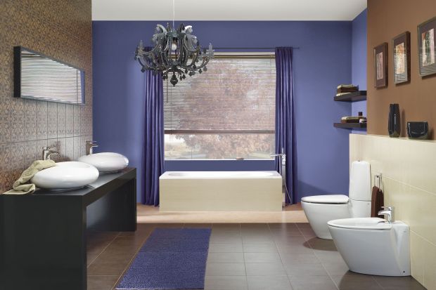 Farby do łazienki w odcieniach błękitu wprowadzą do wnętrza klimat orzeźwienia. Niebieski to kolor wyjątkowy - sprawdzi się w łazienkach w stylu nowoczesnym, marynistycznym, a nawet glamour.