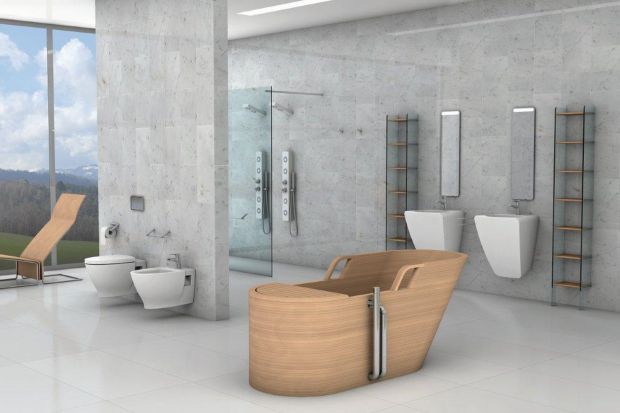 Drewno do łazienki –  eleganckie wanny, umywalki, podłogi i blaty