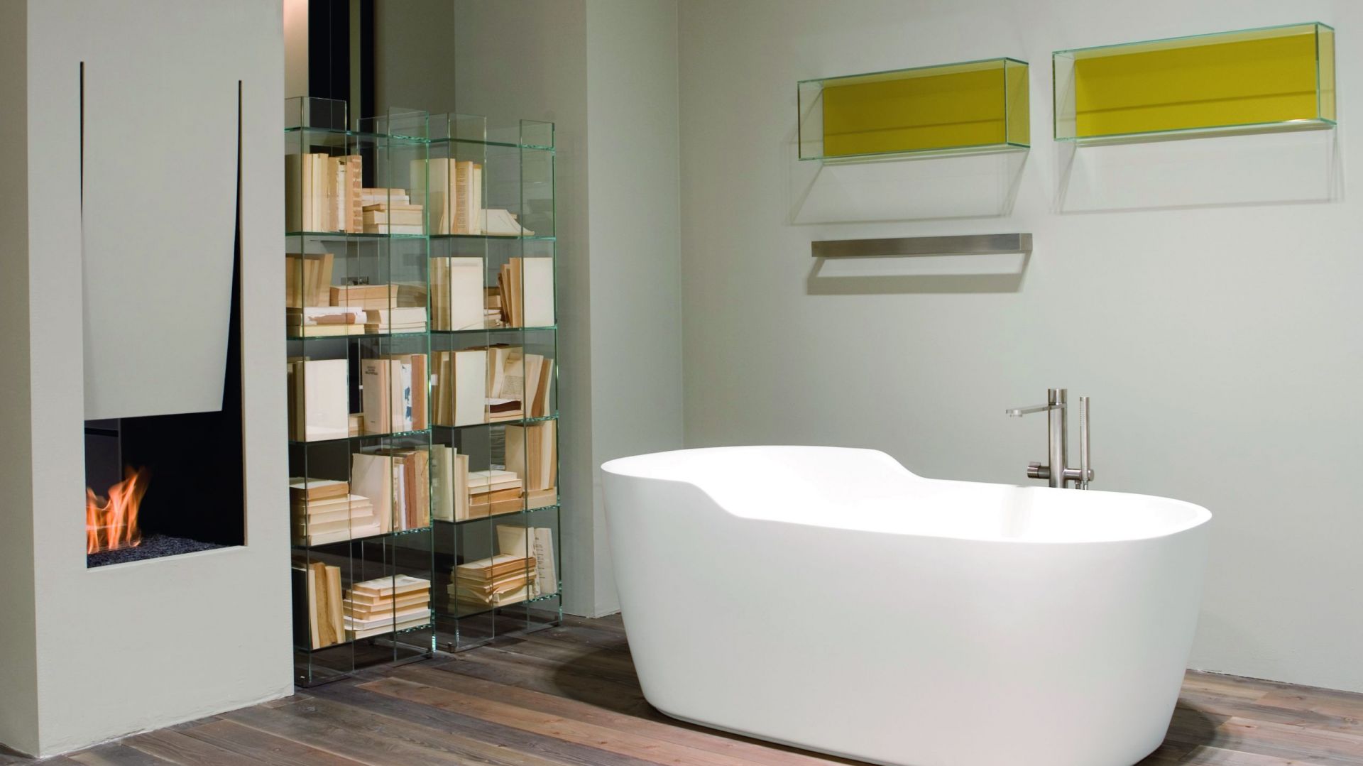 Niezwykłe kształty do łazienki  – wyposażenie z materiałów typu solid surface  