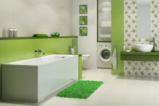 Roślinne dekoracje i kolor soczystej zieleni – płytki ceramiczne inspirowane przyrodą 