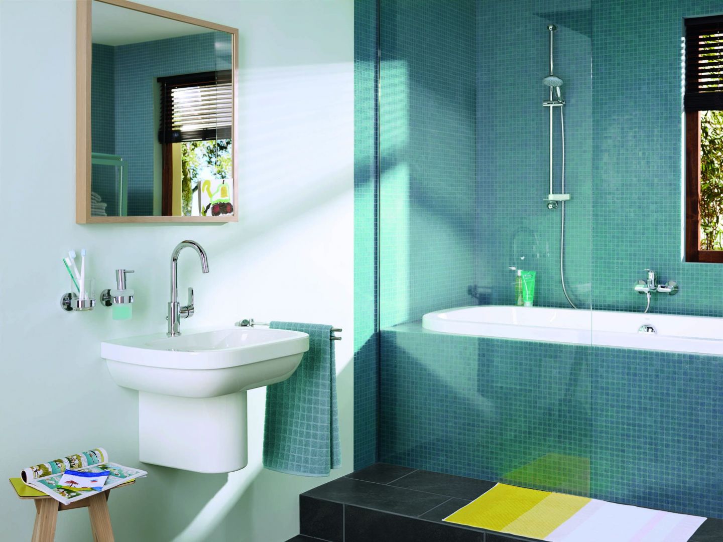 Baterie z serii Eurosmart. Fot. Grohe