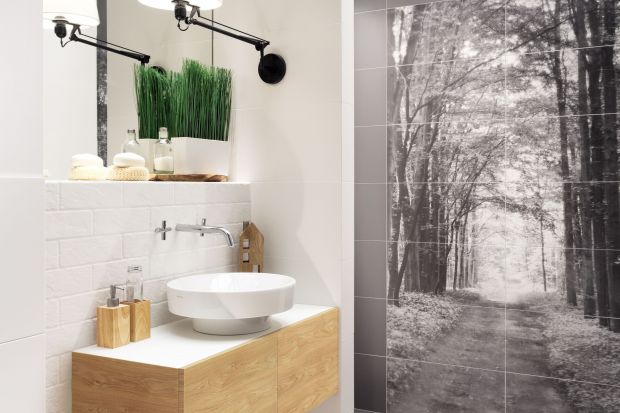 Motyw natury w łazience: 3 pomysły na ścianę