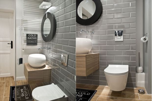 Szare ściany w łazience: 15 pomysłów z polskich domów