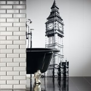 Sześcioelementowy obraz ścienny Big Ben 1, przedstawiający jeden z najsłynniejszych budynków na świecie. Fot. Tubądzin, kolekcja London Piccadily