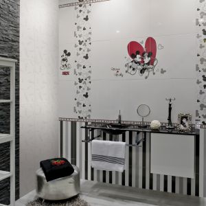 Płytki ceramiczne z serii Classic Mickey. Fot. Azteca Ceramica