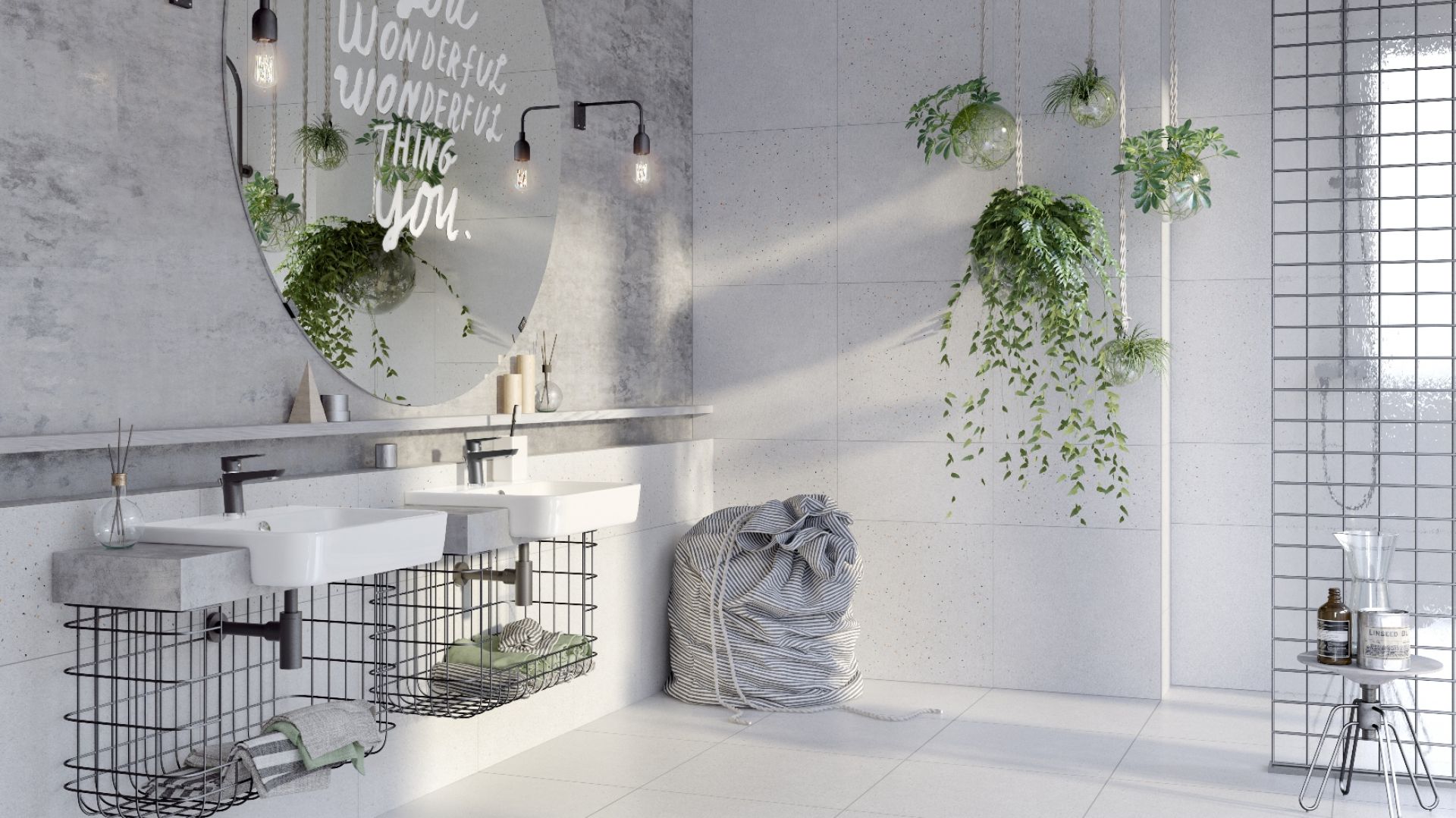 Płytki ceramiczne z kolekcji Magic Stone o surowym wyglądzie kamienia. Fot. Opoczno
