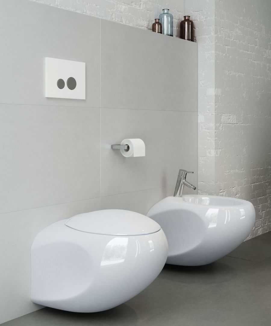 Podwieszana miska w.c. i bidet z serii High Street marki Opoczno. Fot. Opoczno