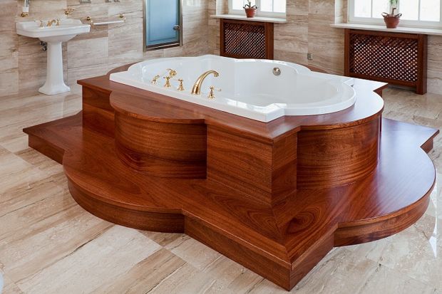 Natura w łazience: postaw na prawdziwe drewno