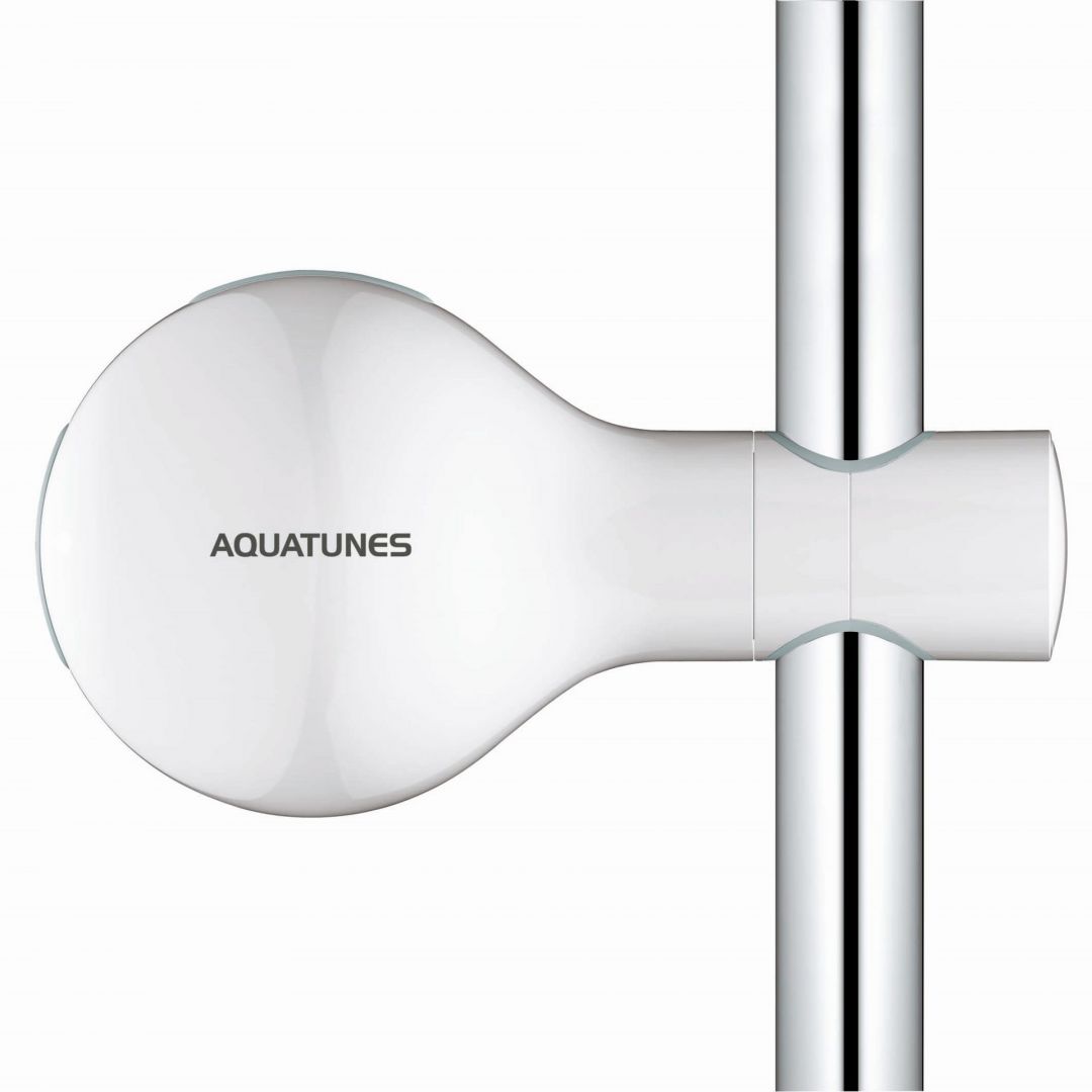 Głośnik Aquatunes stworzony we współpracy z firmą Philips. Fot. Grohe