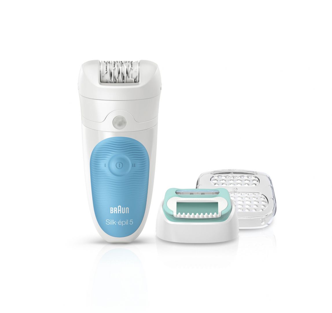 Depilator Braun Silk-épil 5 Wet&Dry i nasadka dla początkujących
