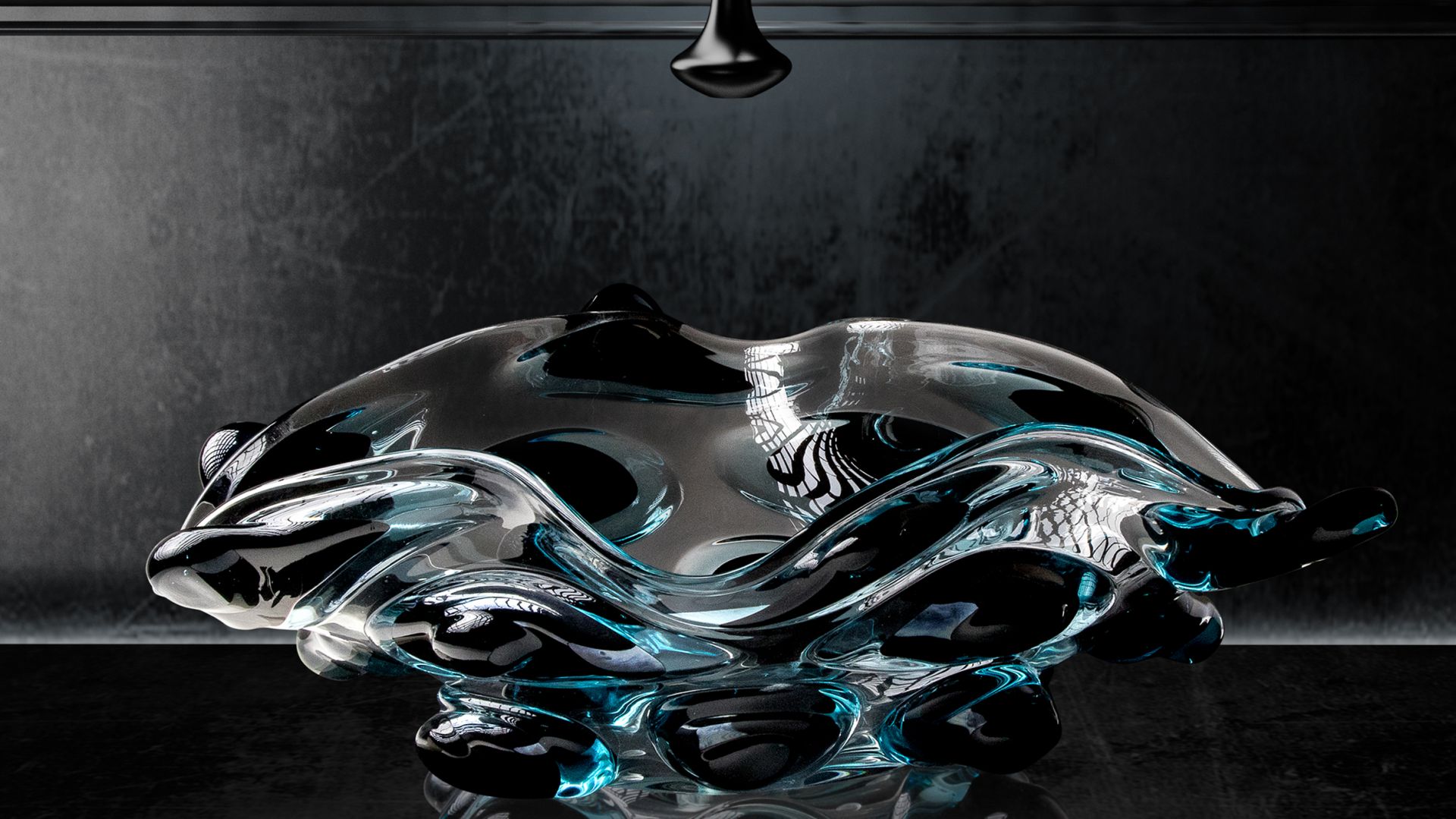 Szklana umywalka Arte 4 z kolekcji Arte Collection marki Glass Design. Fot. Glass Design