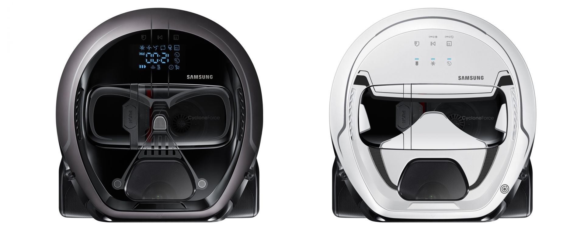 Roboty sprzątające z limitowanej kolekcji Star Wars™ POWERbot™. Fot. Samsung