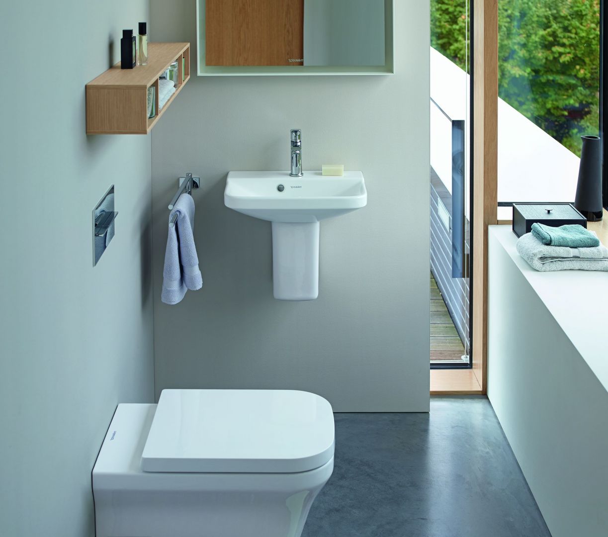 Podwieszana miska toaletowa P3 Comforts. Fot. Duravit