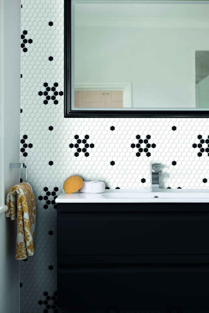 Mozaika gresowa Arabesco Mini Hexagon marki Dunin. Fot. Dunin