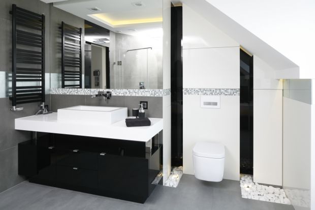 Meble łazienkowe na wysoki połysk to elegancki i praktyczny akcent w łazience. Zobaczcie 5 propozycji z polskich domów.