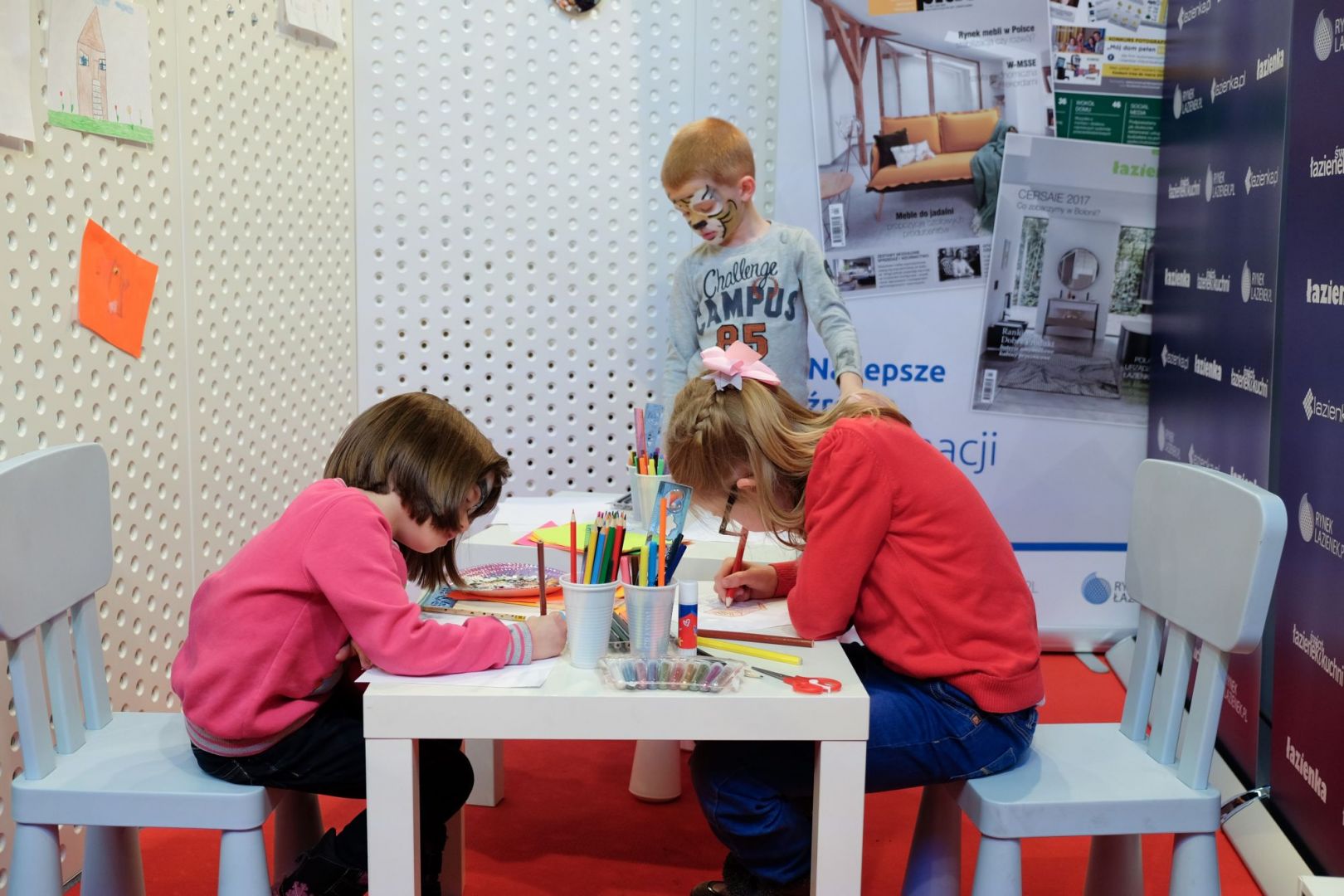 Konkurs na rysunek wymarzonego domu, który odbył się w Katowicach na Dniach Otwartych 4 Design Days. Fot. PTWP