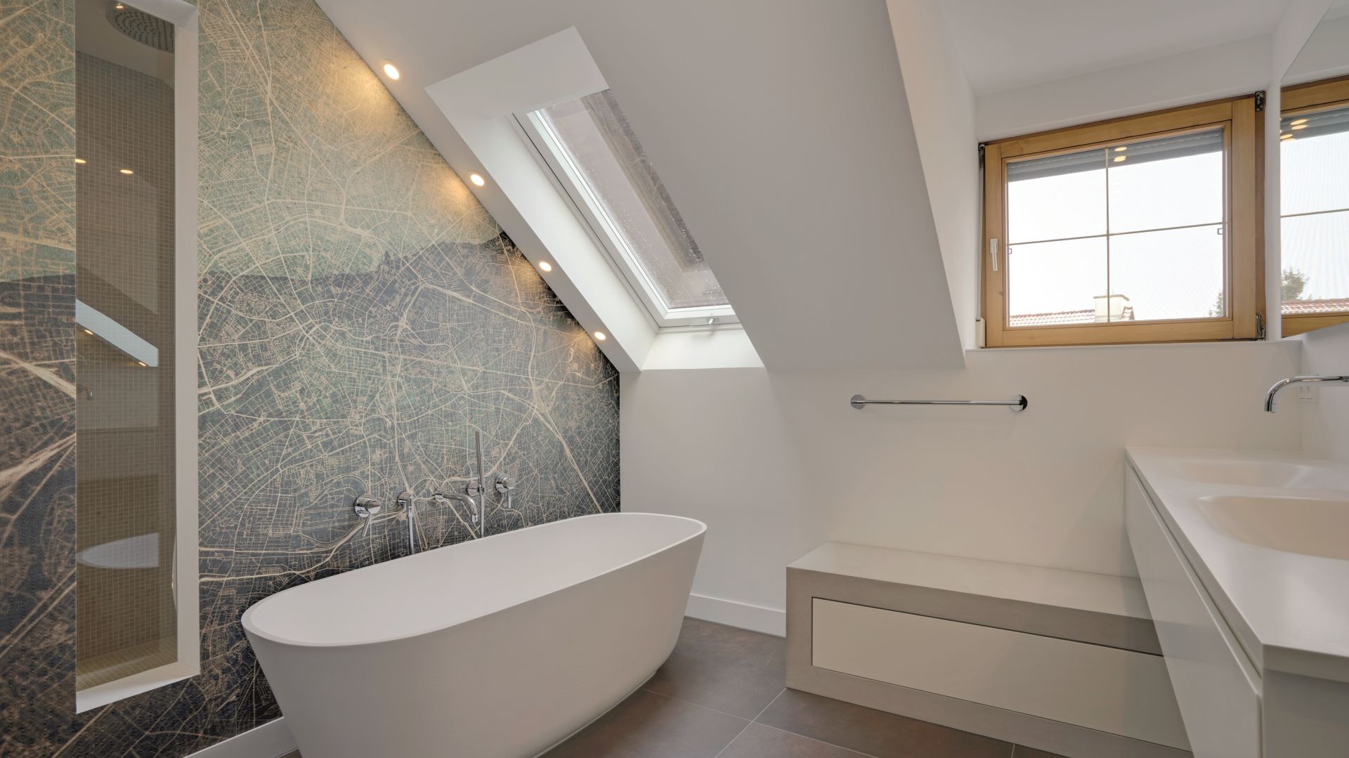 Prywatna łazienka jak domowe SPA: gotowy projekt salonu kąpielowego