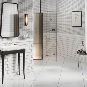Aranżacja łazienki w stylu retro - inspiracja firmy Ferro. Fot. Ferro
