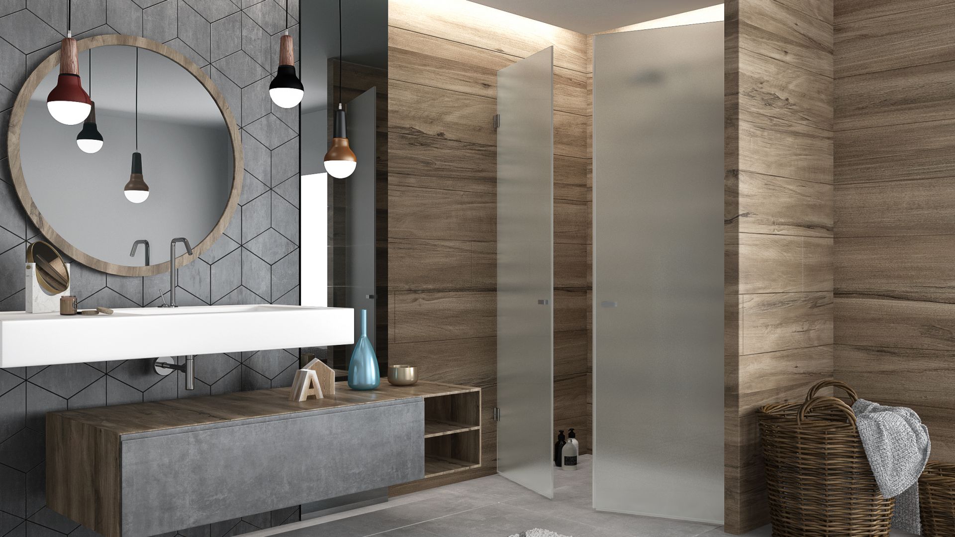 Szkło w łazience: zobacz nowoczesne kabiny i eleganckie lustra!