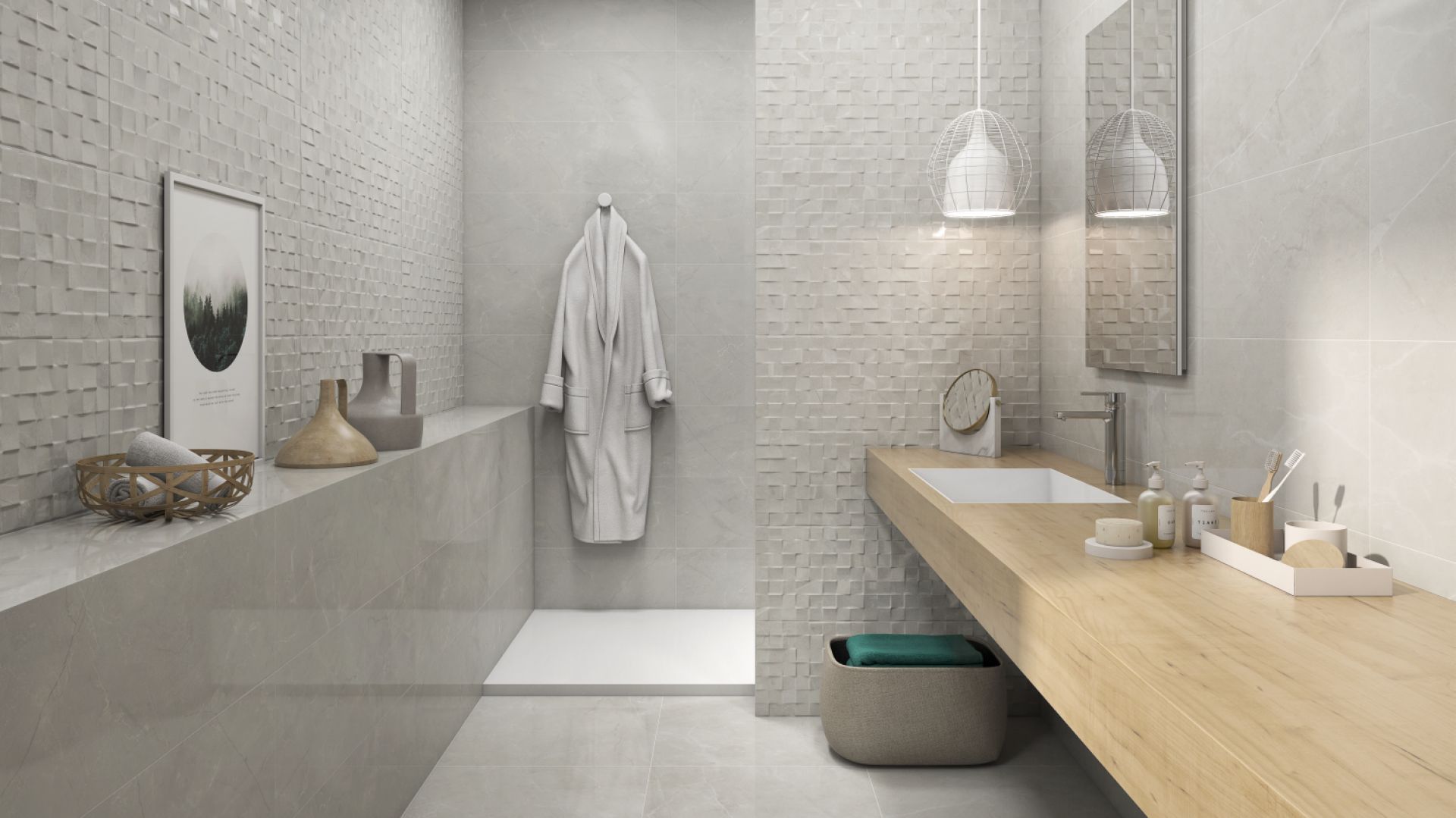 Trendy płytkowe z Cevisama. Na zdjęciu płytki ceramiczne z kolekcji Arezzo marki Bellavista. Fot. Bellavista
