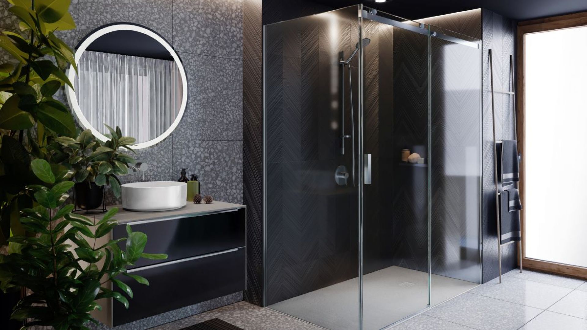 Nowoczesna strefa prysznica: nowy model kabiny w minimalistycznym stylu