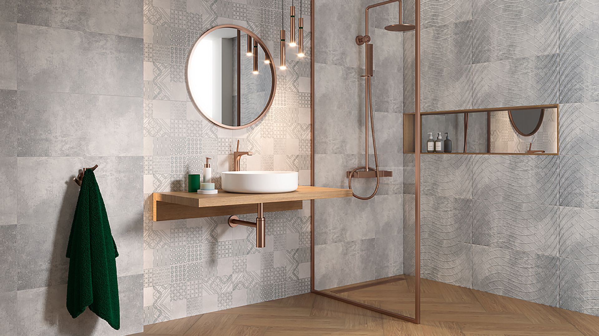 Płytki ceramiczne z kolekcji Harmony. Fot. Ceramika Paradyż