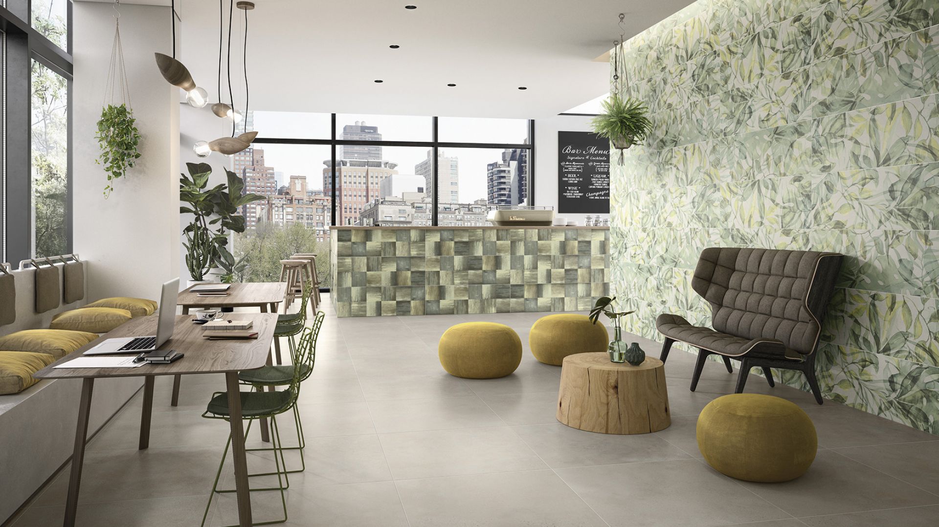 Płytki ceramiczne z kolekcji Urban Jungle. Fot. Villeroy&Boch