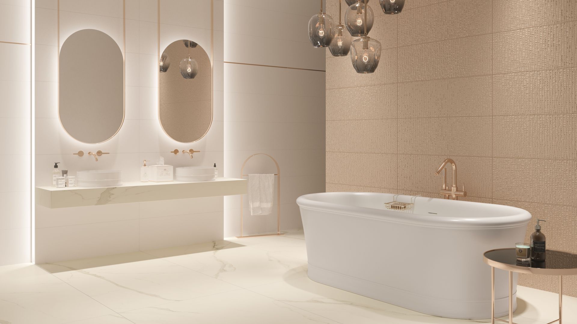 Płytki ceramiczne: modne kolekcje z fakturą 3D