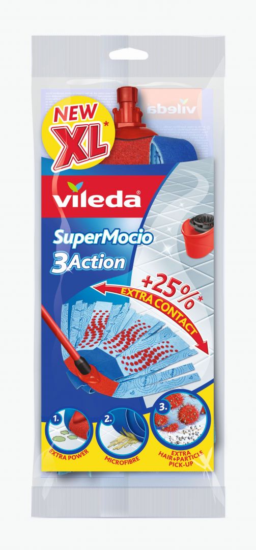 Mop 3 Action Velour marki Vileda. Fot. Vileda.