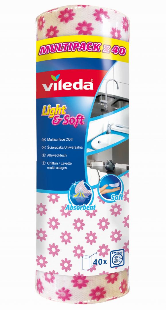 Ściereczka Light&Soft w rolce marki Vileda_fot. Vileda.