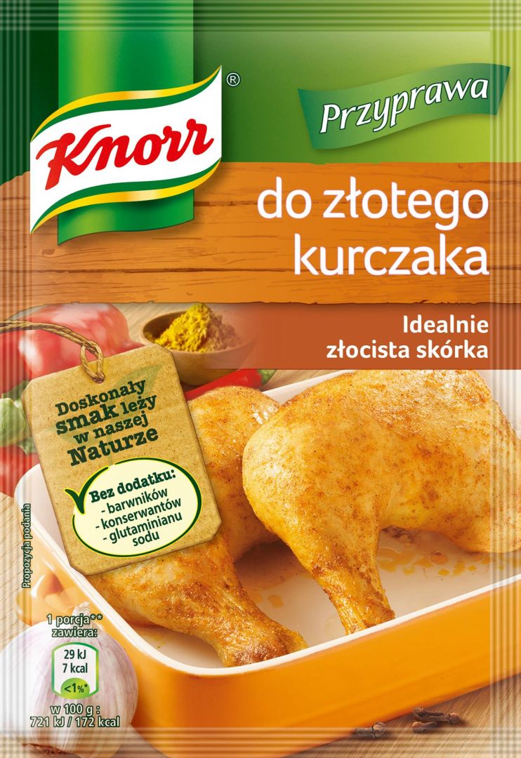 Przyprawa do złotego kurczaka Knorr