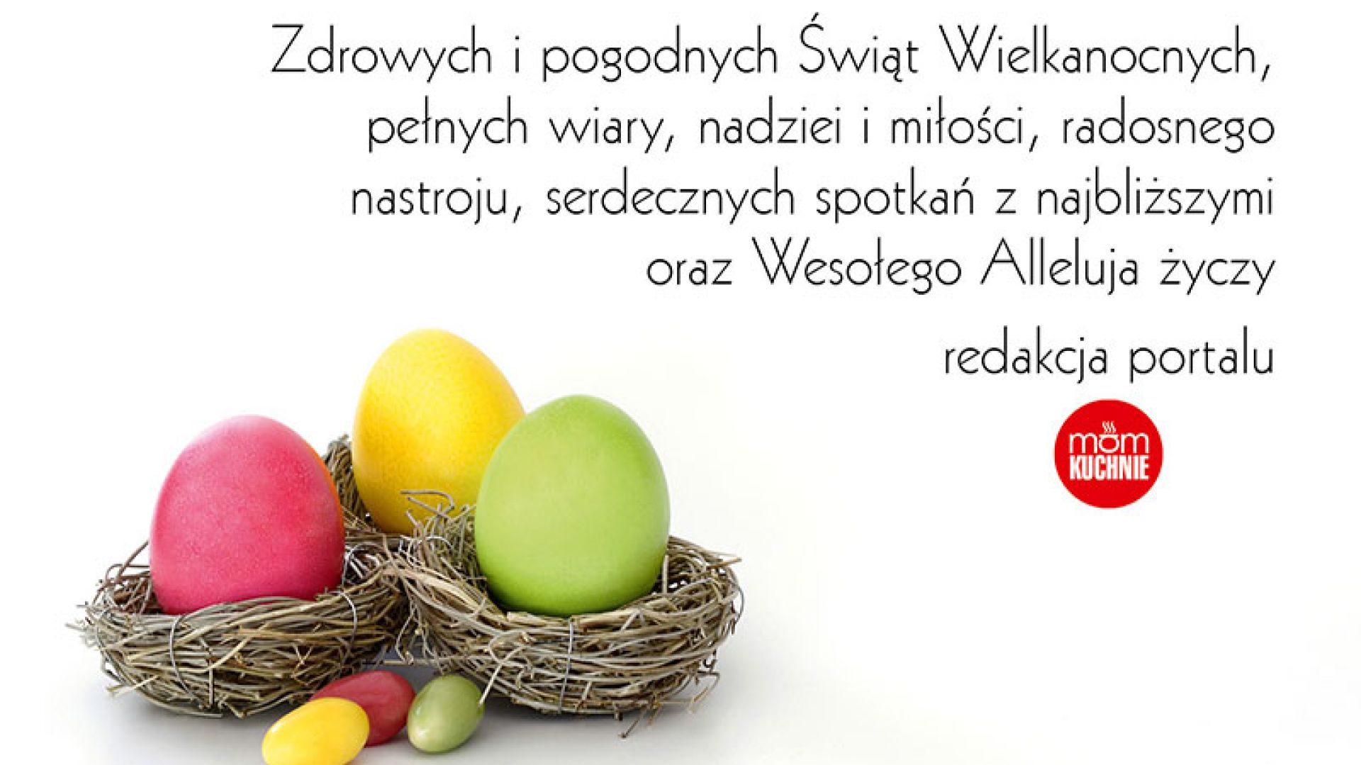 Wesołych Świąt Wielkanocy