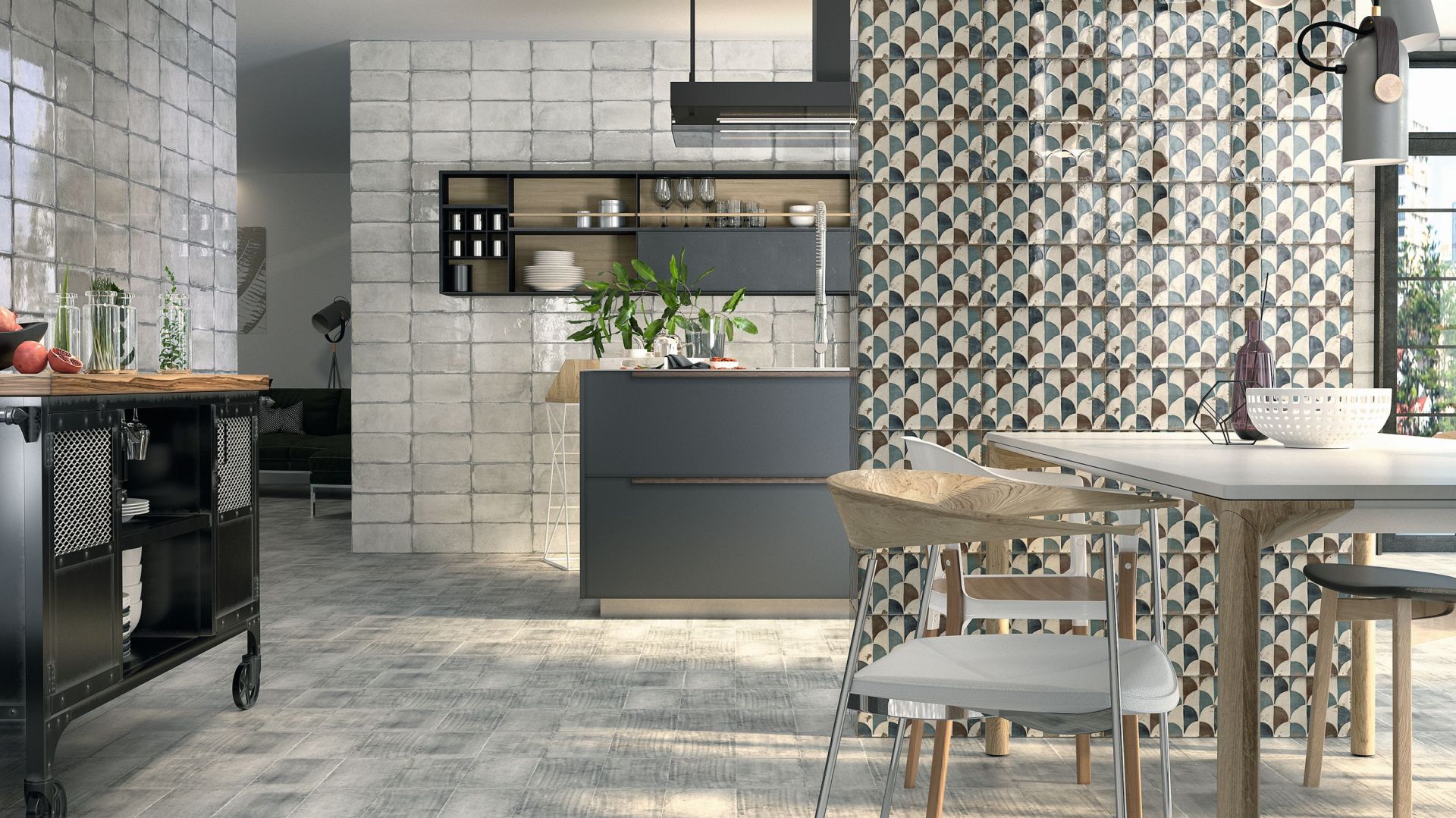 Kolekcja Padua to ceramiczne kafle na ściany i podłogi o wymiarze 20x20 cm, których wzory i kolorystyka czerpią z tradycji śródziemnomorskiej. Mainzu Cerámica