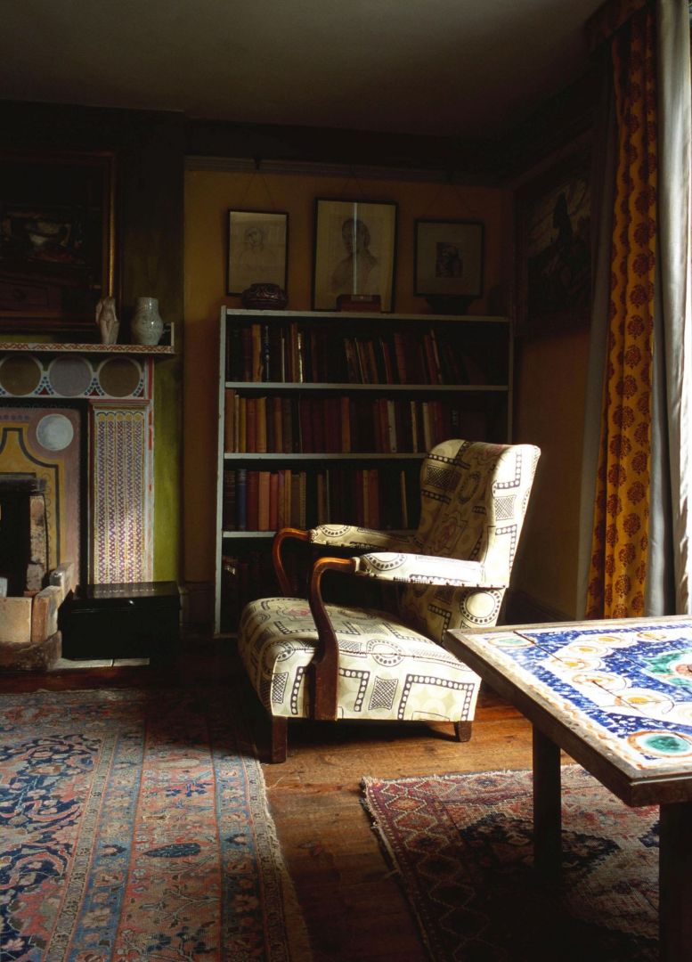 Charleston House-Clive Bell's Study.