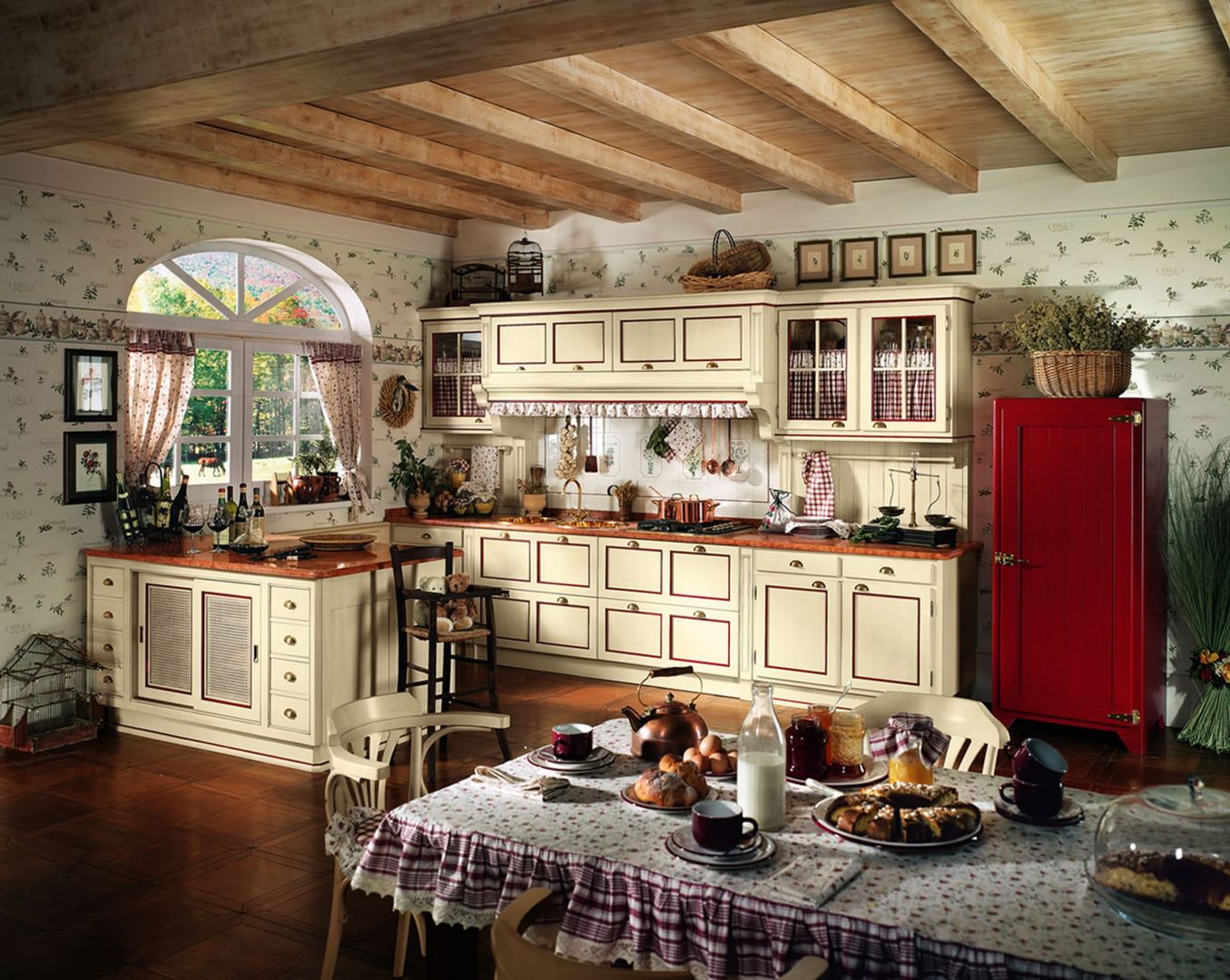 5 pomysłów na kuchnię w wiejskim stylu. Fot. Lottocento.