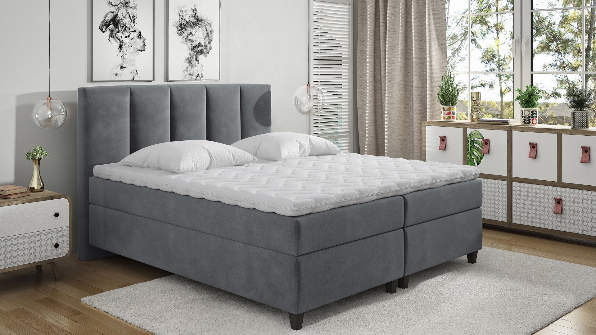 Łóżko kontynentalne Arizona marki Comforteo. Fot. Comforteo