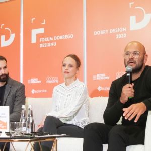 Jakub Majewski. Forum Dobrego Designu 2019. Fot. Paweł Pawłowski 